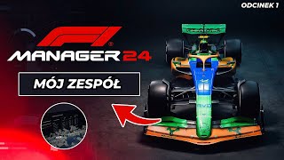 PIERWSZY GAMEPLAY Z F1 MANAGER 24 [upl. by Yelssew]