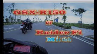 Suzuki GSXR150 vs Raider 150 Fi 2017  thật bất ngờ  Thanh TN MotoVlog [upl. by Tailor731]