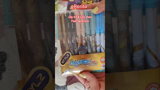 new Rorito Glynex Stylz Gel pen 🖊️roritoworld 😍 brandcollab productreview explorepage viral [upl. by Takeshi]