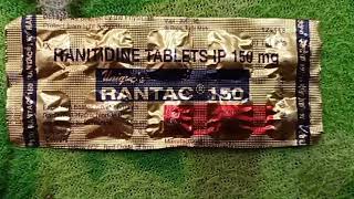 Ranitidine Tablets IP 150mg Rantac 150 mg [upl. by Cargian]