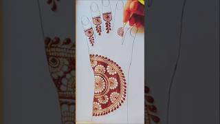 Mehndi design shorts voral [upl. by Aimekahs584]