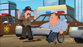 FAMILY GUY  Joe Swanson Law Enforcements man of the year [upl. by Oigaib928]