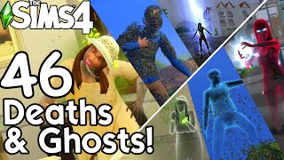 The Sims 4 Guide to ALL 46 DEATH TYPES and Ghost Abilities 2024 [upl. by Alessandra]