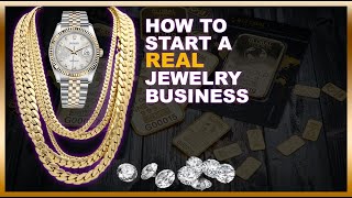 How To Start A Jewelry Business Real Gold And Diamonds  The Ultimate Guide Ben Baller Icebox [upl. by Nashom837]