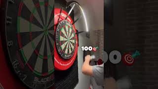 9 dart challenge on the new board 😍🎯 [upl. by Lobiv]