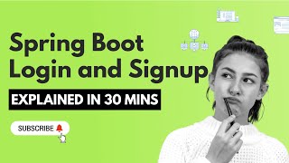 Spring Boot  User Login and Registration Tutorial  In 30 Mins   Spring boot Series [upl. by Bywaters]