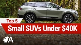 5 Best Small SUVs Under 40K in Canada in 2023 Including Fees and Taxes [upl. by Swithbart]