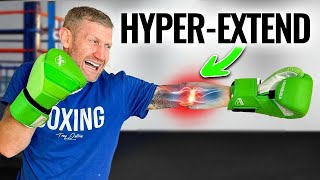 Avoid Hyperextension Elbow in Boxing  How to Heal Injury [upl. by Nodroj]