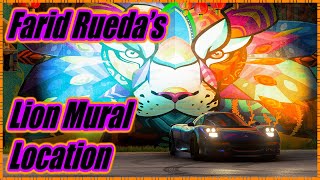 Forza Horizon 5  Farid Rueda’s Lion Mural Location in Playa Azul  Photo Challenge [upl. by Nairad]