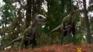 Jurassic Fight Club  Raptor vs Edmontosaurus vs Trex [upl. by Koller]