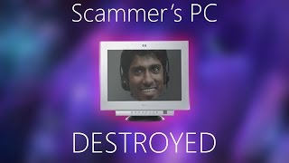 SCAMMERS PC DESTROYED RAT AND RANSOMWARE [upl. by Luz]