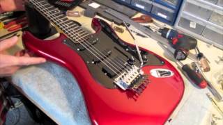 Kramer Focus With Emg Pickups amp Floyd Rose Part 2m4v [upl. by Ulla]