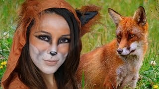 Fox Halloween Makeup Tutorial [upl. by Shah87]