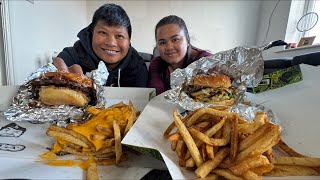 Let’s eat BURGER 🍔 and FRIES 🍟 [upl. by Aitas179]