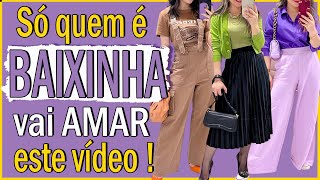 Roupas para baixinhas que NUNCA saem de moda I Lê Oliveira cruz [upl. by Arihk809]