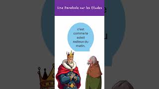 Dialogue  Une Parabole sur les Etudes  frenchforbeginners frenchlanguagelearner frenchlanguage [upl. by Enneibaf]