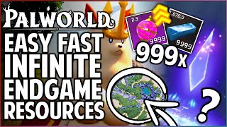 Palworld  How to Get INFINITE Pal Metal Ingot FAST amp More  Best Resources Farm Trick amp Pals Guide [upl. by Cristen]