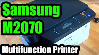 Samsung M2070 Multifunction Laser printer Unboxing Quick Review [upl. by Lednik]