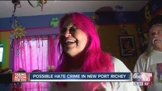 Pagan witch says her home has been targeted by haters [upl. by Ahtnamys]