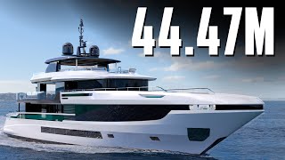 Mangusta Oceano 44 Superyacht Reviewed [upl. by Ynnattirb]