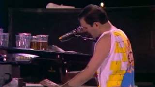 Bohemian Rhapsody Live at Wembley 11071986 [upl. by Esilrac]