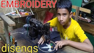 hand embroidery tutorial neckline design  हाथ कढ़ाई ट्यूटोरियल नेकलाइन डिजाइन  Design Baba [upl. by Tartan]