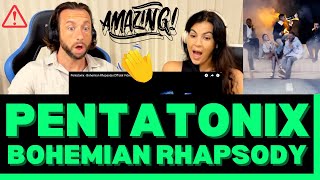 First Time Hearing Pentatonix Bohemian Rhapsody Reaction  WHO NEEDS AN ORCHESTRA WHEN YOU HAVE PTX [upl. by Pitt557]