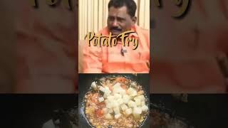 🥔Potato Fry RecipeSouth Indian food yt trending shortspotato recipefoodJancy Vlogs [upl. by Sainana654]