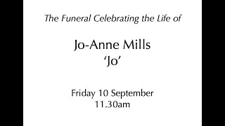 Funeral of JoAnne Mills [upl. by Trilly]