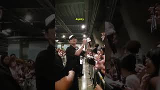 Fancam Ateez Mingi and Yeosang Sendoff in LA Night 1  72024 [upl. by Yornoc]