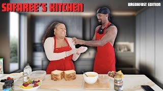 COOKING WITH SAFAREE  BREAKFAST EDITION  TCooksWithFlave  EP 4 [upl. by Rabah959]