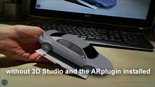 ARmedia Plugin for Autodesk™ 3dsMax™  Exporter and Player Augmented Reality [upl. by Jimmie]