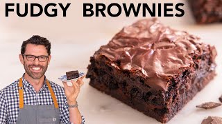 The BEST Fudgy Brownie Recipe [upl. by Rubina]