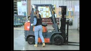 Forklift Training  Module 3 Pre Operational Safety Check [upl. by Anitsuga631]