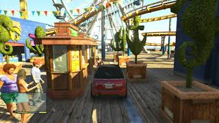 Santa Monica Pier in GTA V [upl. by Ail]