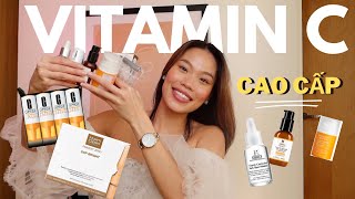 Review 5 loại vitamin C cao cấp  Sản phẩm Vitamin C mình yêu thích nhất lại là  🤯  Lucia [upl. by Nedyaj]