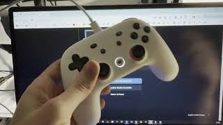 4K TUTORIAL  How To Use Stadia Gamepad Controller on PC and Mobile in 2024 [upl. by Elma785]