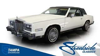 1985 Cadillac Eldorado Commemorative Edition 4689TPA for sale  Charlotte Atlanta Dallas Ta [upl. by Oderf458]