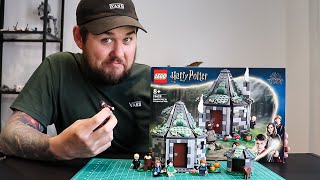 LEGO Harry Potter Hagrids Hut An Unexpected Visit REVIEW  Set 76428 [upl. by Ynabla]