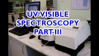 UVVisible spectroscopy  BTC  BTECH  BSC  Analytical Chemistry [upl. by Syhr]