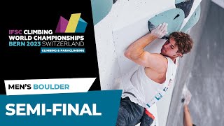 Mens Boulder semifinal  Bern 2023 [upl. by Aicyla821]