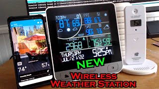 Full Review of WiFi Color Forecast Wireless Weather Station amp App By La Crosse Technology [upl. by Egidius]