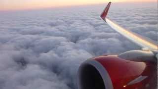 The Magic Of Flight Pt 1  Air Berlin B737800 Departure From PushBack To 10000 Feet [upl. by Llirpa606]