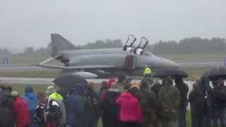 German Air Force F4F Phantom Cartridge Start  Wittmund Phantom Pharewell Spottersday 28062013 [upl. by Coleman]