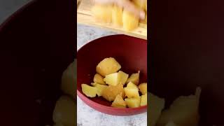 INSALATA DI PATATE E PEPERONI 🫑 una ricetta in 1minuto patate peperoni lacucinadirita insalata [upl. by Valleau]