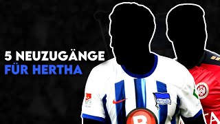 Hertha BSC 5 Transfers für Herthas Aufstieg in die Bundesliga [upl. by Ylus]