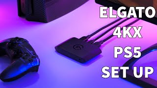 SETTING UP THE ELGATO 4KX ON PS5  OBS [upl. by Liliane]