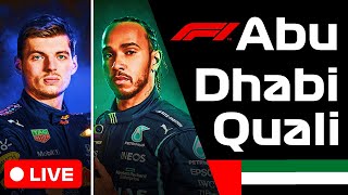 🔴F1 Finale  Abu Dhabi Quali  Commentary  Live Timing [upl. by Vonni]