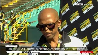 Elections 2024  AIC unveils its manifesto for May polls [upl. by Stag]