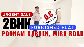 urgent sale 2bhk fully furnished at mira road with balcony amp OC  2bhk furniture skproperties [upl. by Davide731]